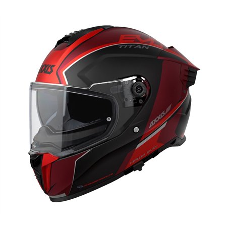 CASCO AXXIS HAWK SV EVO TITAN B5 ROJO MATE CASCO AXXIS HAWK SV EVO TITAN B5 ROJO MATE